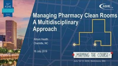 image: Managing Pharmacy Clean Rooms – A Multidisciplinary Approach