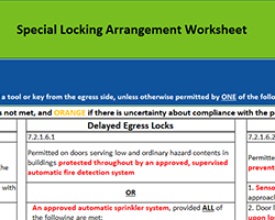 special locking arrandment worksheet image