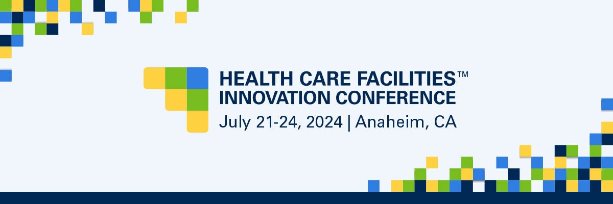 Health Care Facilities Innovation Conference Banner