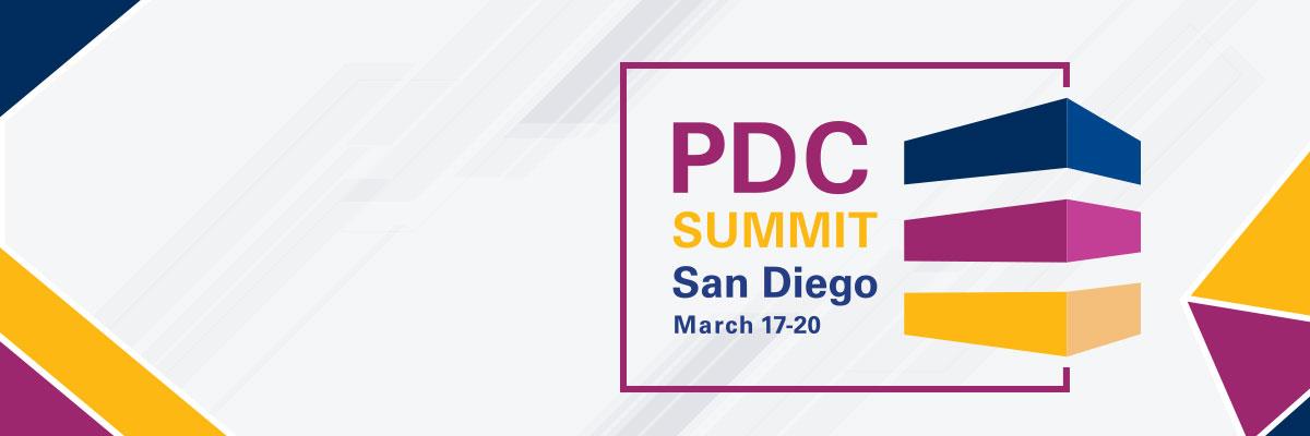 PDC Summit 2024 San Diego March 17-20